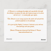 Phoenix Postkarte (Rückseite)