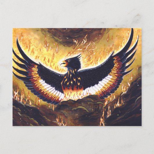 Phoenix Postkarte (Vorderseite)