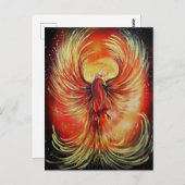 Phoenix Postkarte (Vorne/Hinten)