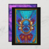 Phoenix Postkarte (Vorne/Hinten)