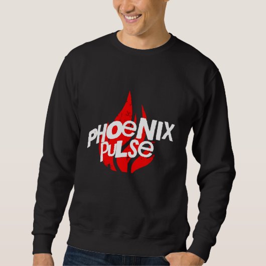 "Phoenix Pulse Flame Graphic T - Shirt - Fett und (Vorderseite)