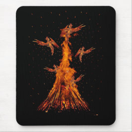 Phoenix Rebirth Mousepad