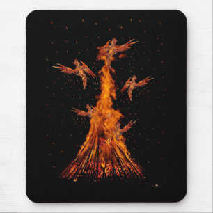 Phoenix Rebirth Mousepad