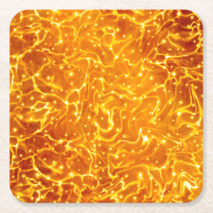 Phoenix Rechteckiger Pappuntersetzer