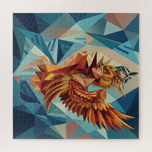Phoenix Rise – 676-Piece Phoenix Art Puzzle (Horizontal)