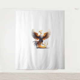 Phoenix Rise Hoodie 🔥 Mythischer Feuerbird Sweats Wandteppich