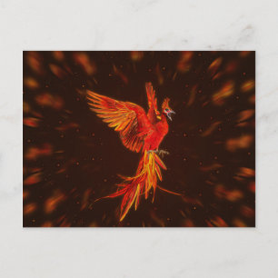 Phoenix Rising - # 1 Feiertagspostkarte