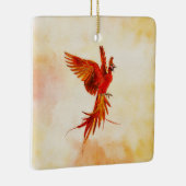 Phoenix Rising - #2 Keramikornament (Rechts)