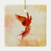 Phoenix Rising - #2 Keramikornament (Rückseite)