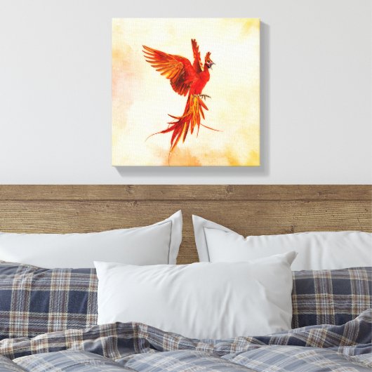 Phoenix Rising - #2 Leinwanddruck (Insitu (Schlafzimmer))