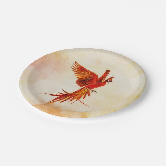 Phoenix Rising - #2 Pappteller (Schrägansicht)