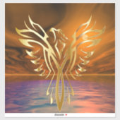 Phoenix Rising Aufkleber (Blatt)