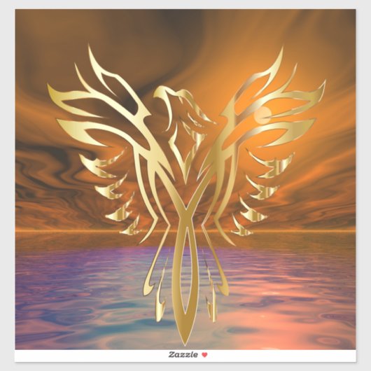 Phoenix Rising Aufkleber (Blatt)
