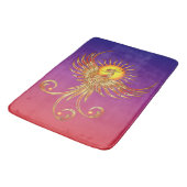 Phoenix Rising Badematte (Schrägansicht)