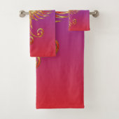 Phoenix Rising Badhandtuch Set (Insitu)