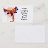 Phoenix Rising Business Card Visitenkarte (Vorne/Hinten)