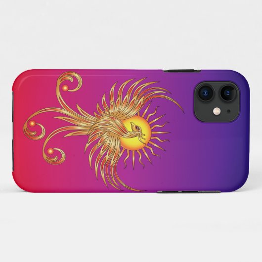 Phoenix Rising Case-Mate iPhone Hülle (Rückseite (Horizontal))