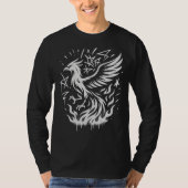 Phoenix Rising: Das Feuer des Samurai T-Shirt (Vorderseite)