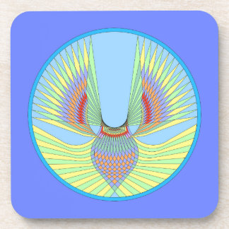 Phoenix Rising Drink Coaster Getränkeuntersetzer