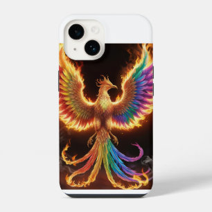 "Phoenix Rising: Ein Tanz der Flammen" iPhone 14 Hülle