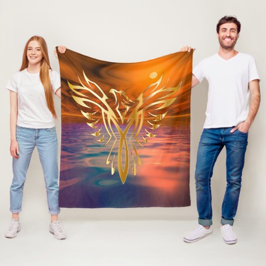 Phoenix Rising Fleece Blanket (Beispiel)