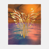 Phoenix Rising Fleece Blanket (Vorderseite)