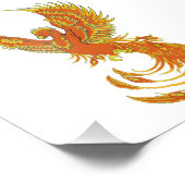 Phoenix Rising Foto Print (Ecke)