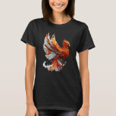 Phoenix Rising From Ashes Resurrection Rebirth New T-Shirt (Vorderseite)