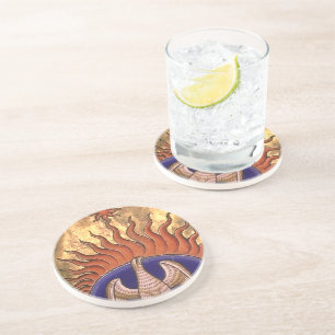 Phoenix Rising from the Ashes Getränkeuntersetzer