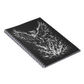 Phoenix Rising From the Flames von BurnsInHell Notizblock (Rechte Seite)