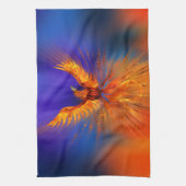 Phoenix Rising Geschirrtuch (Vertikal)