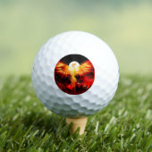 Phoenix Rising Golf Ball (Insitu T-Shirt)