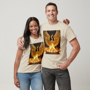 Phoenix Rising Graphic T-Shirt: Ignite your Style  T-Shirt