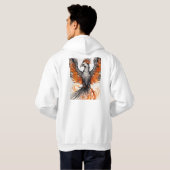 Phoenix Rising Hoodie (Schwarz voll)
