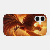 Phoenix Rising iPhone 16 Hülle (Rückseite (Horizontal))