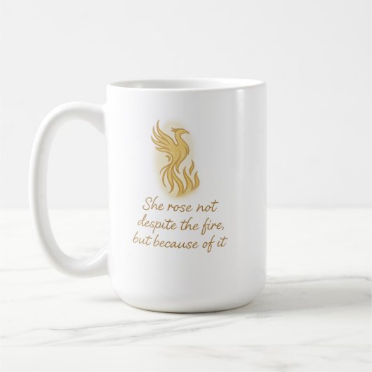 Phoenix Rising Kaffeetasse (Links)