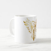 Phoenix Rising Kaffeetasse (Vorderseite Links)