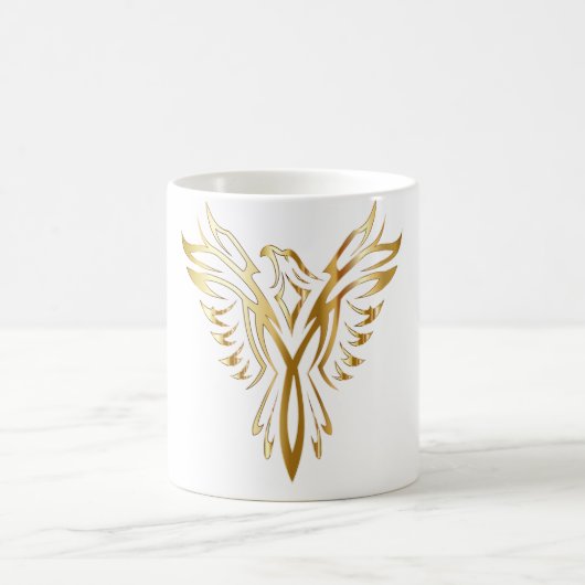 Phoenix Rising Kaffeetasse (Mittel)