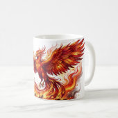 Phoenix Rising Kaffeetasse (VorderseiteRechts)