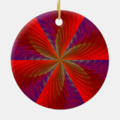 Phoenix Rising Keramik Ornament (Hinten)