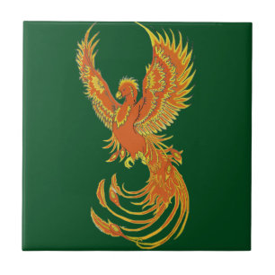 Phoenix Rising Keramik Tile Fliese