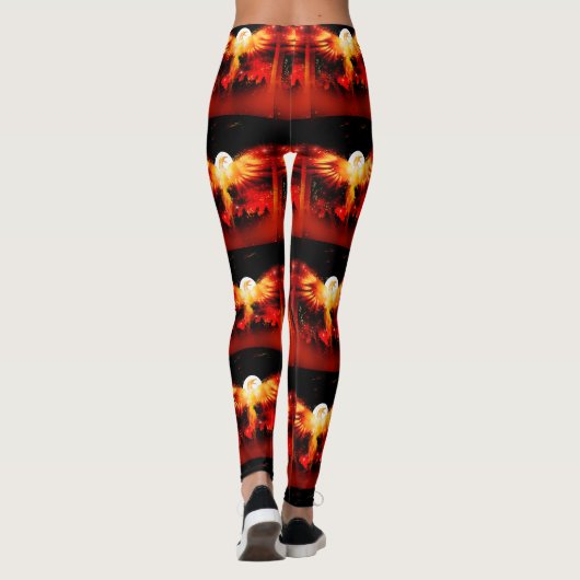 Phoenix Rising Leggings (Rückseite)