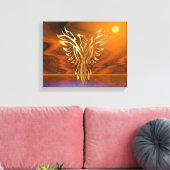 Phoenix Rising Leinwanddruck (Insitu (Wohnzimmer))