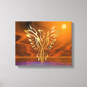 Phoenix Rising Leinwanddruck