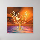 Phoenix Rising Leinwanddruck (Vorderseite)