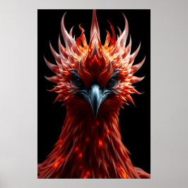 🔥 Phoenix Rising - Majestätische Feuer Vogel Fant Poster