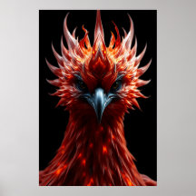 🔥 Phoenix Rising - Majestic Fire Bird Fantasy Art