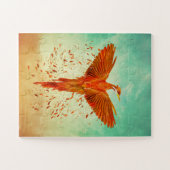 Phoenix Rising - Mixed Media Puzzle (Horizontal)