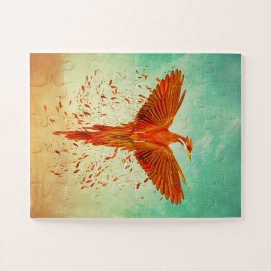 Phoenix Rising - Mixed Media Puzzle (Horizontal)