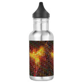 Phoenix Rising Mosaik Edelstahlflasche (Links)